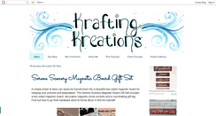 Desktop Screenshot of kraftingkreations.com